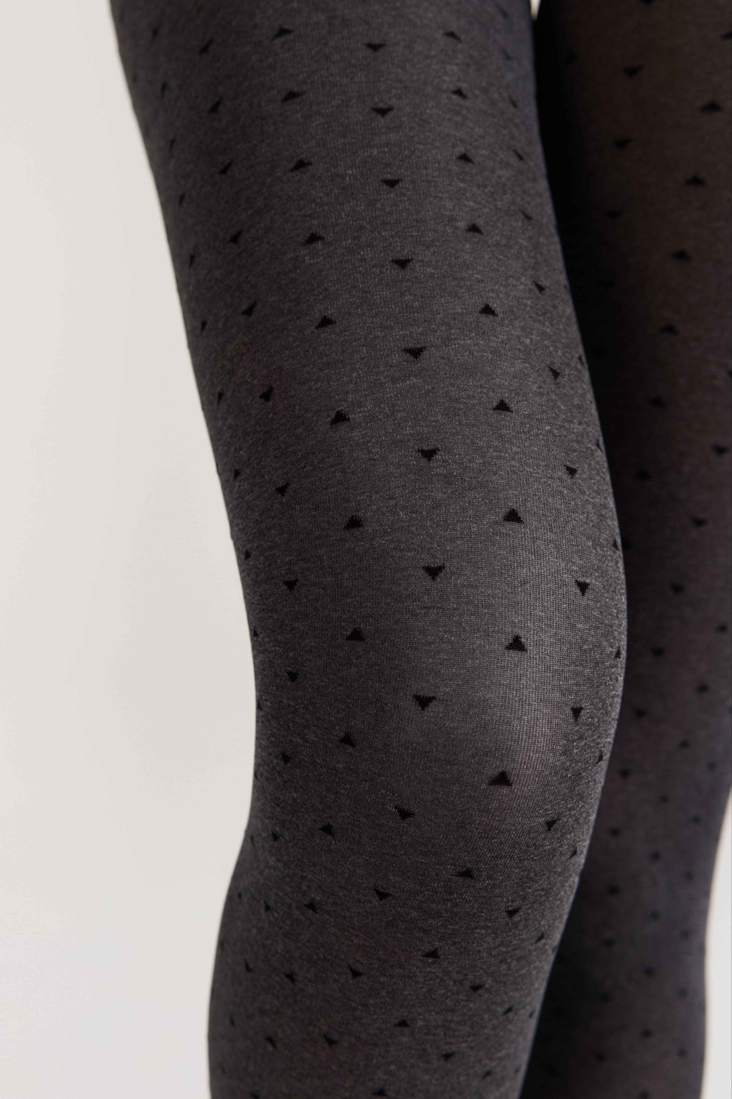 Fantasy Tights Conte Effect - Melange Triangle