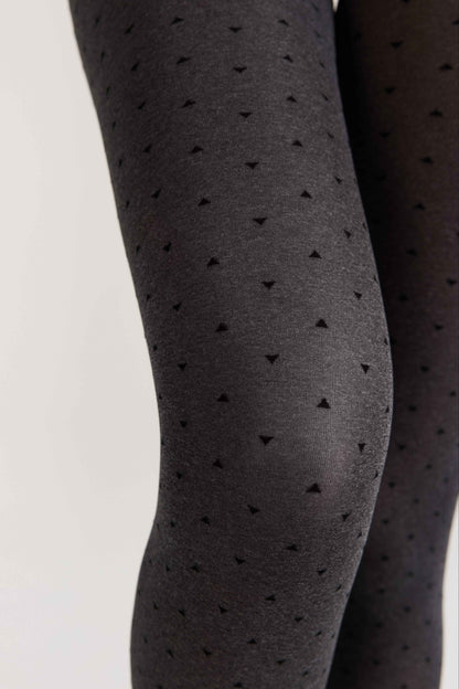 Fantasy Tights Conte Effect - Melange Triangle