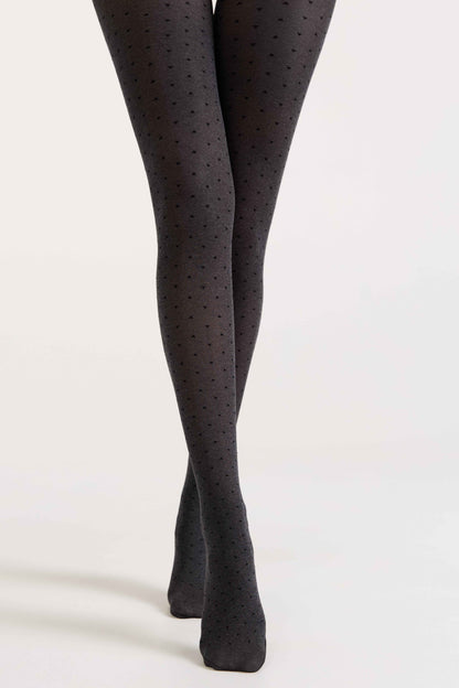 Fantasy Tights Conte Effect - Melange Triangle