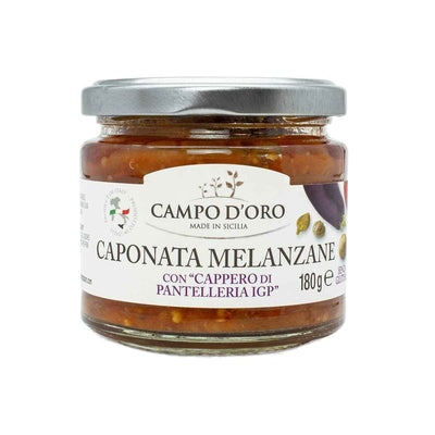 Campo D'Oro, Eggplant Caponata Appetizer,  6.35 oz