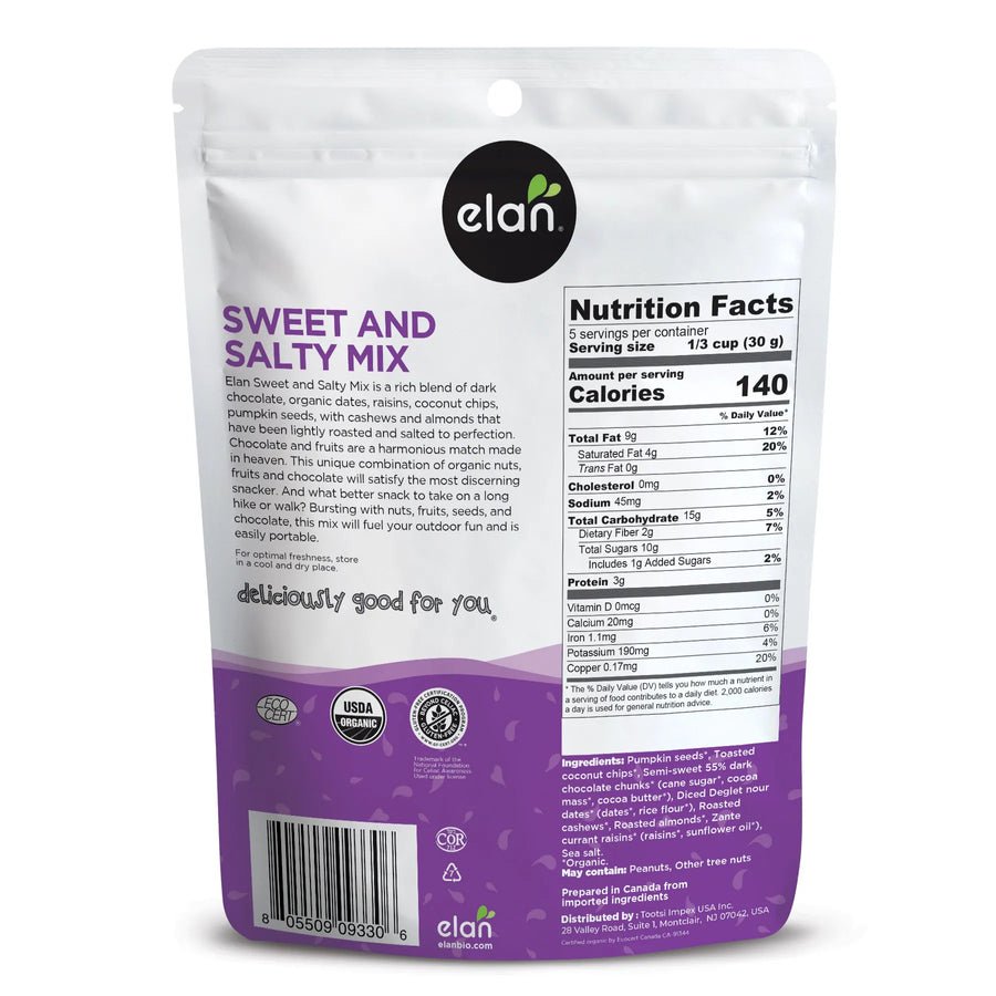Sweet and Salty Mix, Elan by Country Life Natural Foods