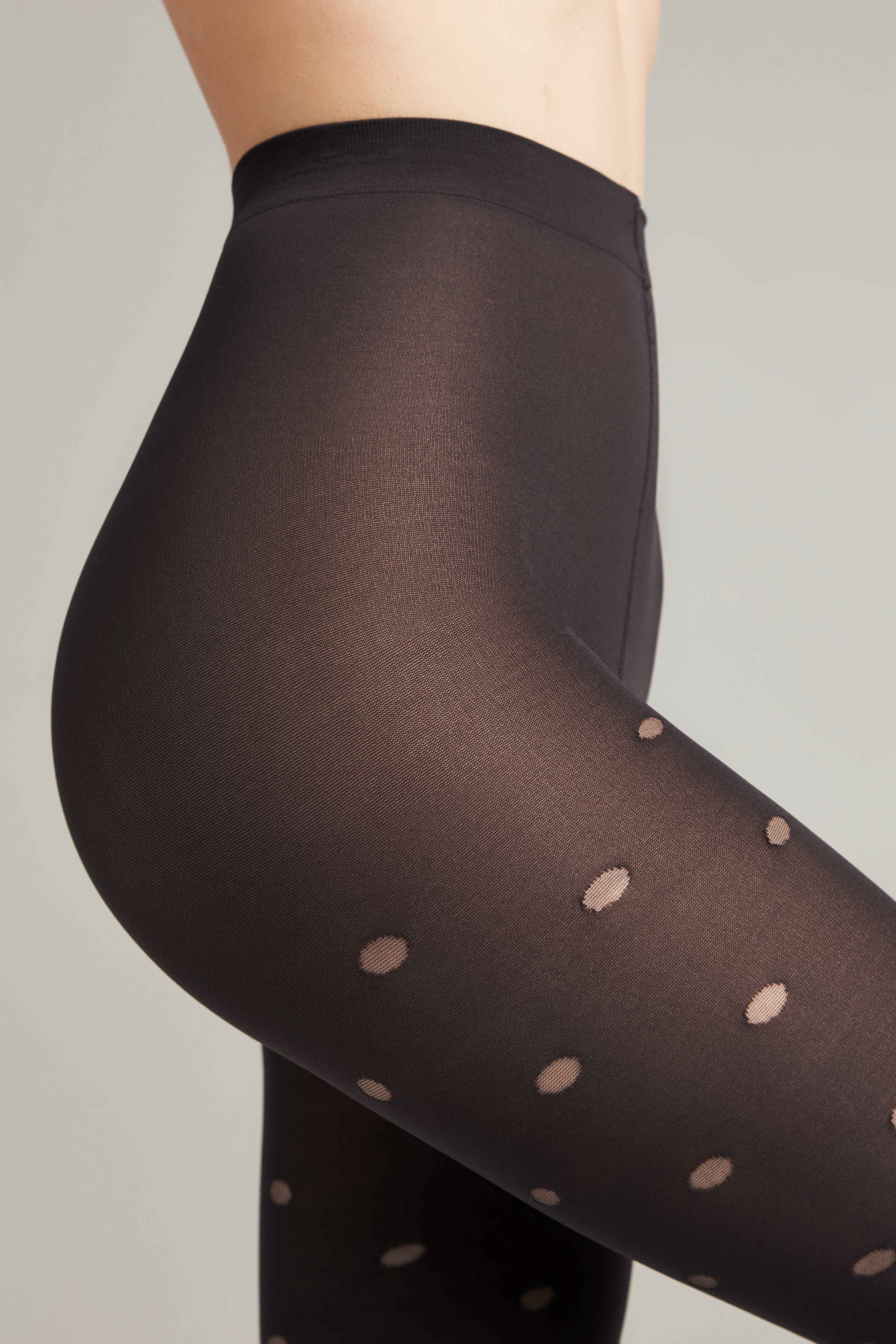Fantasy Tights Conte Enjoy - Sheer Polka Dots