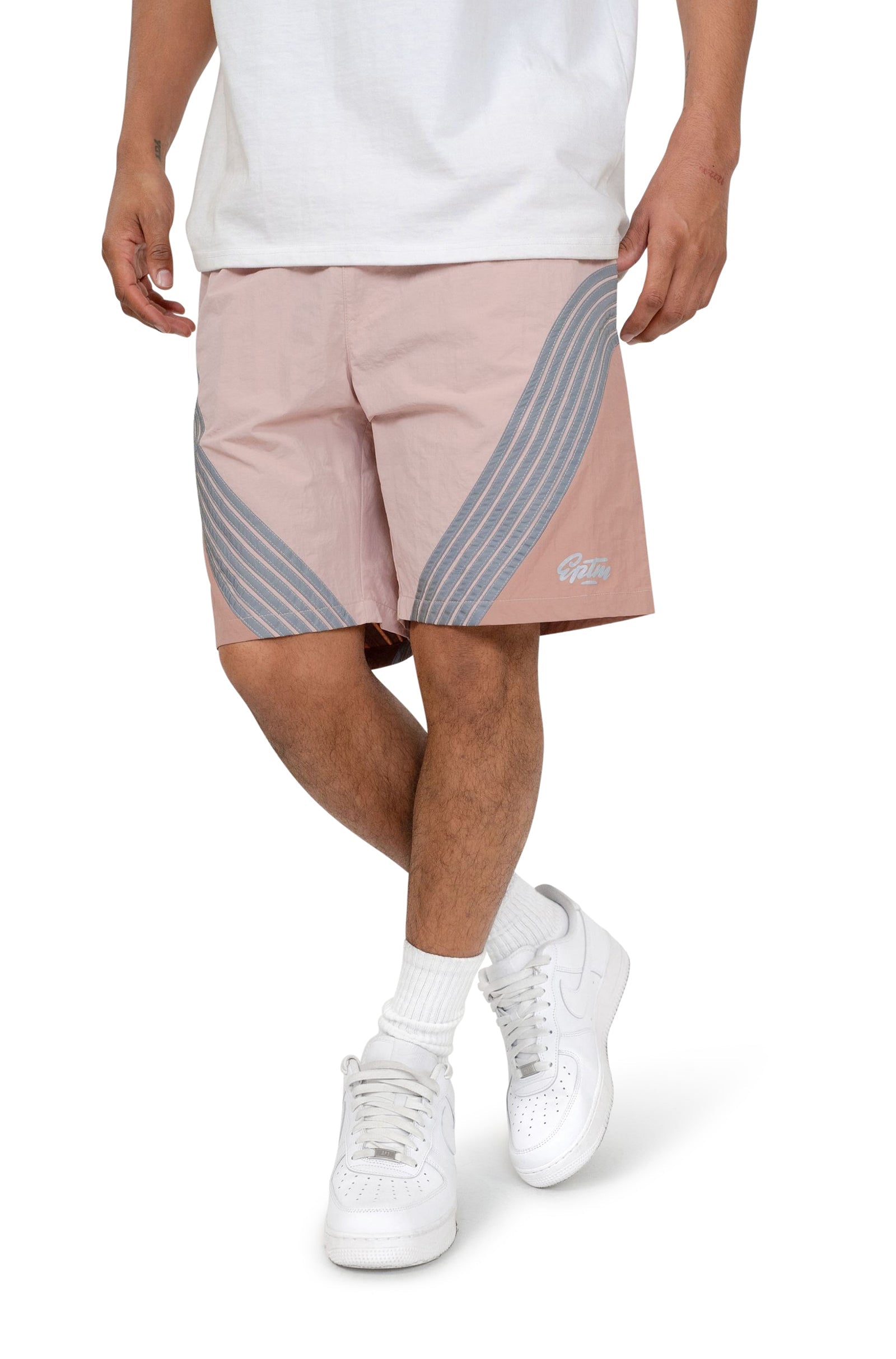 EPTM 3M Highway Shorts - Dusty Pink by Denim Exchange