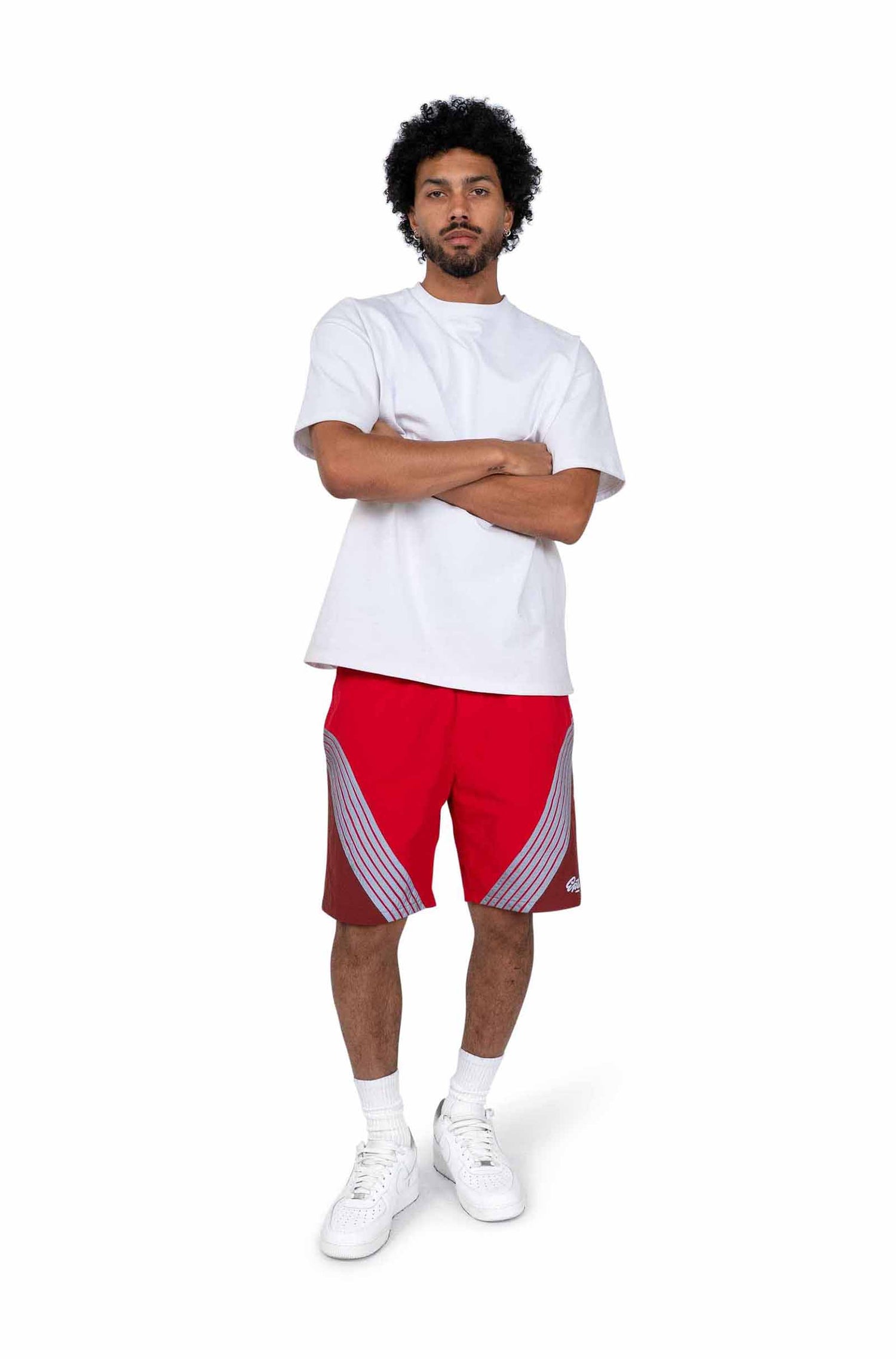 EPTM 3M Highway Shorts - Red by Denim Exchange