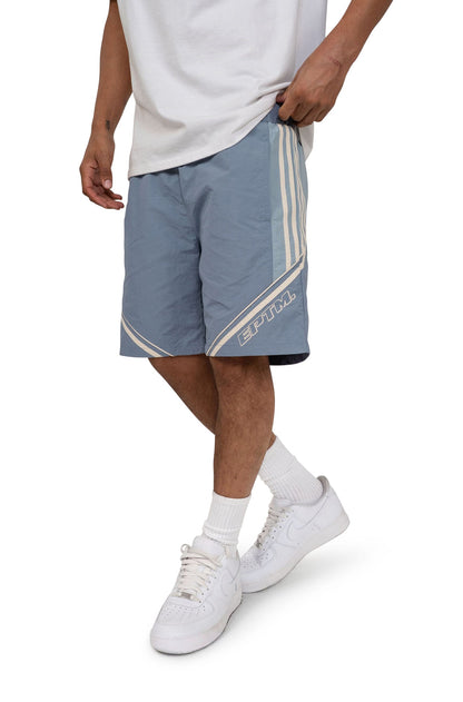EPTM Ozone Shorts - Dusty Blue by Denim Exchange
