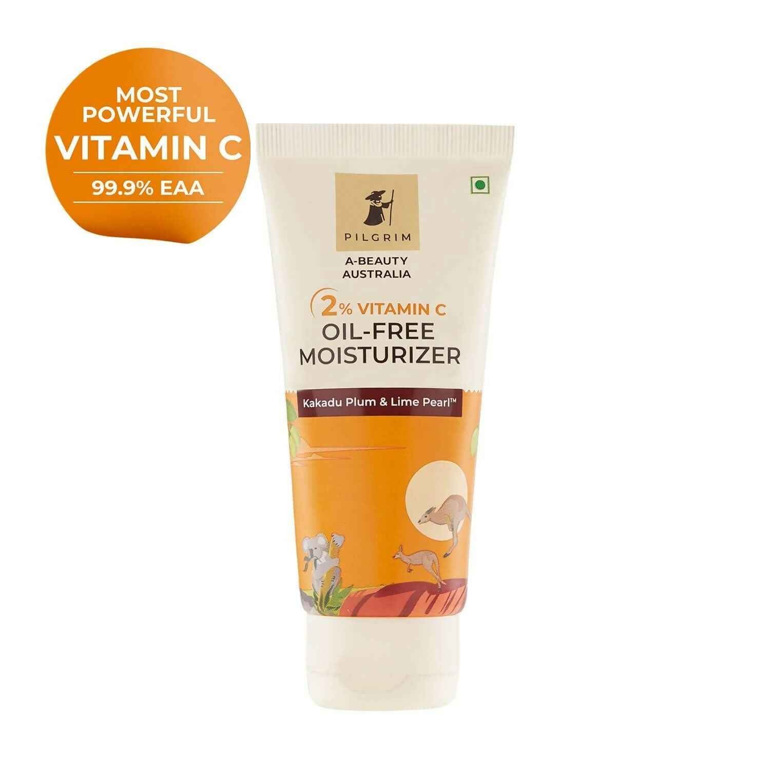 Pilgrim Australian 2% Vitamin C Oil free Moisturizer with Kakadu Plum &amp; Lime Pearl For Oily &amp; Acne Prone Skin