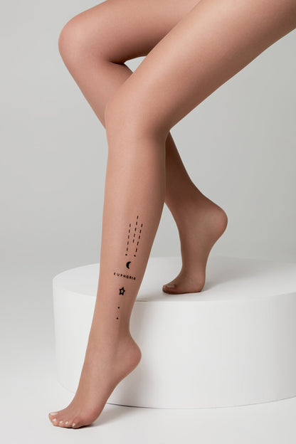 Fantasy Tights Conte Euphoria - Voluminous Flock Pattern by TheRanok.com
