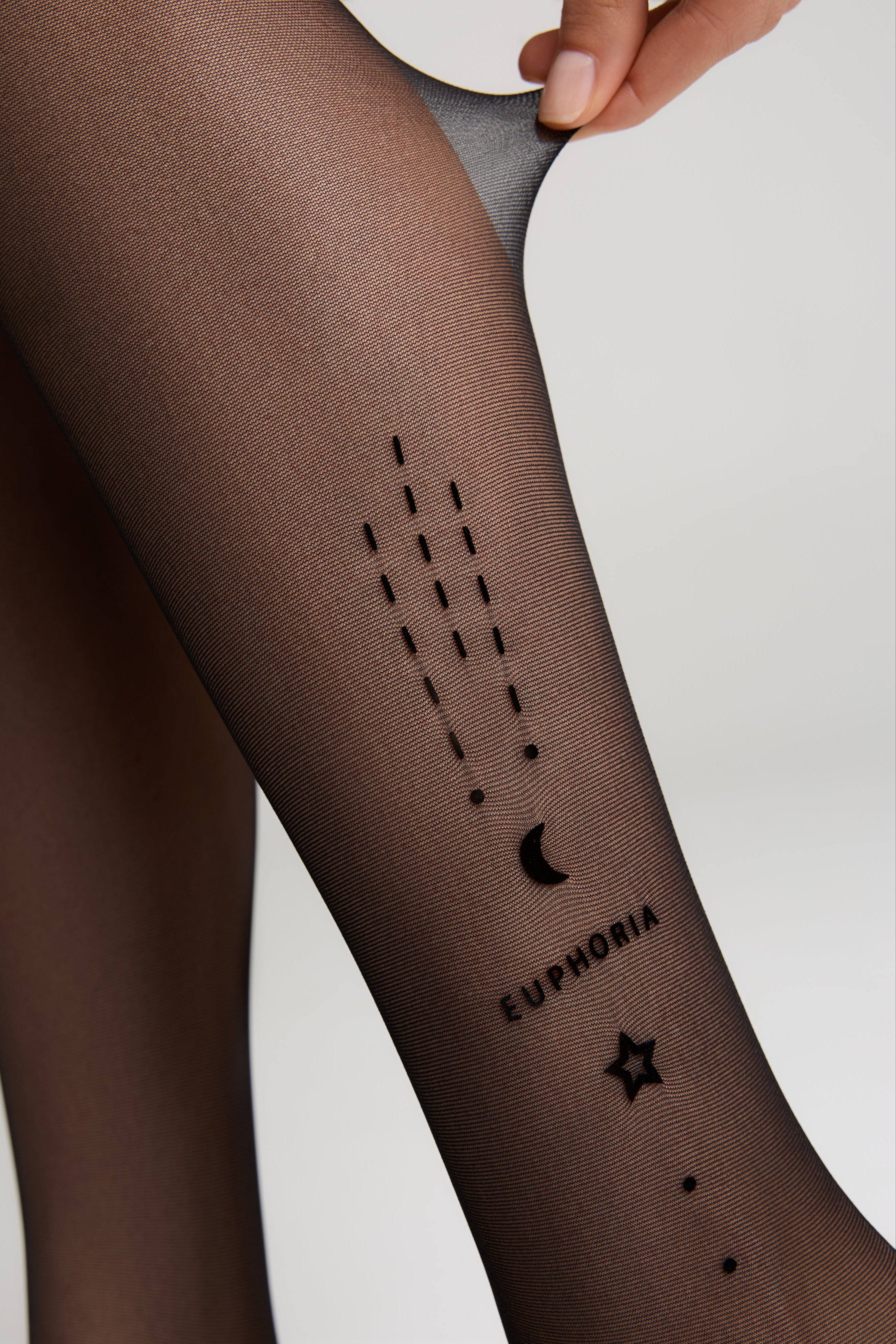 Fantasy Tights Conte Euphoria - Voluminous Flock Pattern