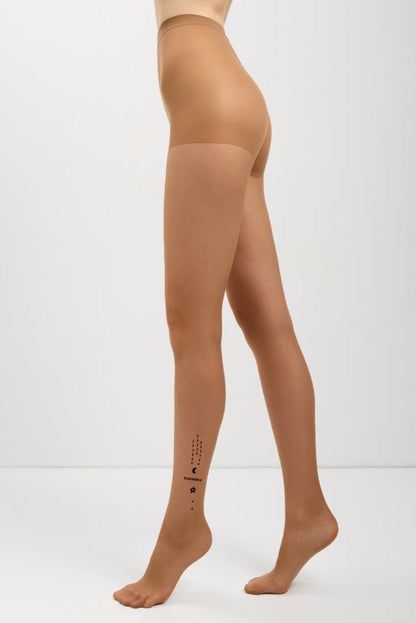 Fantasy Tights Conte Euphoria - Voluminous Flock Pattern by TheRanok.com