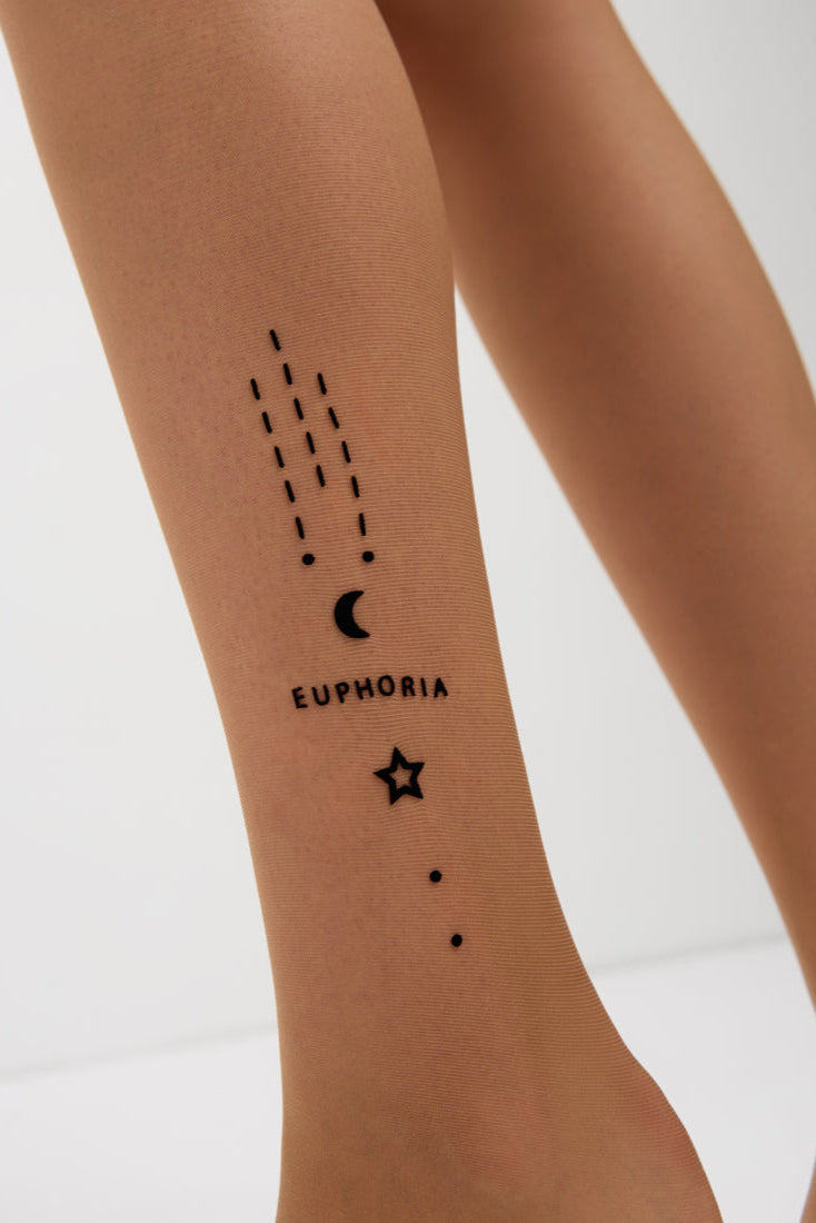 Fantasy Tights Conte Euphoria - Voluminous Flock Pattern by TheRanok.com
