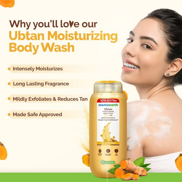 Mamaearth Ubtan Moisturizing Body Wash