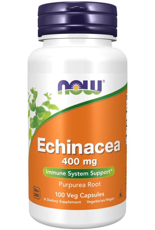 Echinacea 400 mg Veg Capsules by Country Life Natural Foods