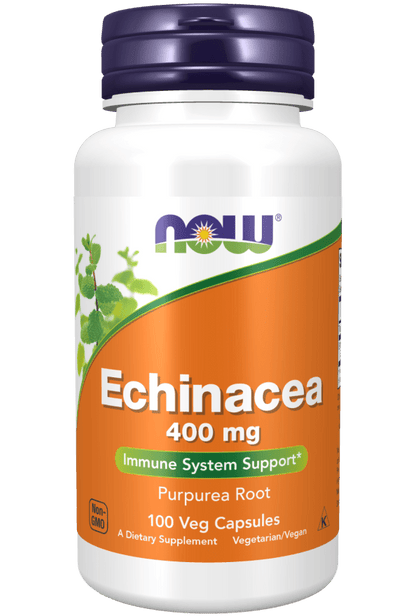 Echinacea 400 mg Veg Capsules by Country Life Natural Foods