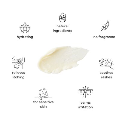 Baby Diaper Rash Relief Balm by Irene Organics