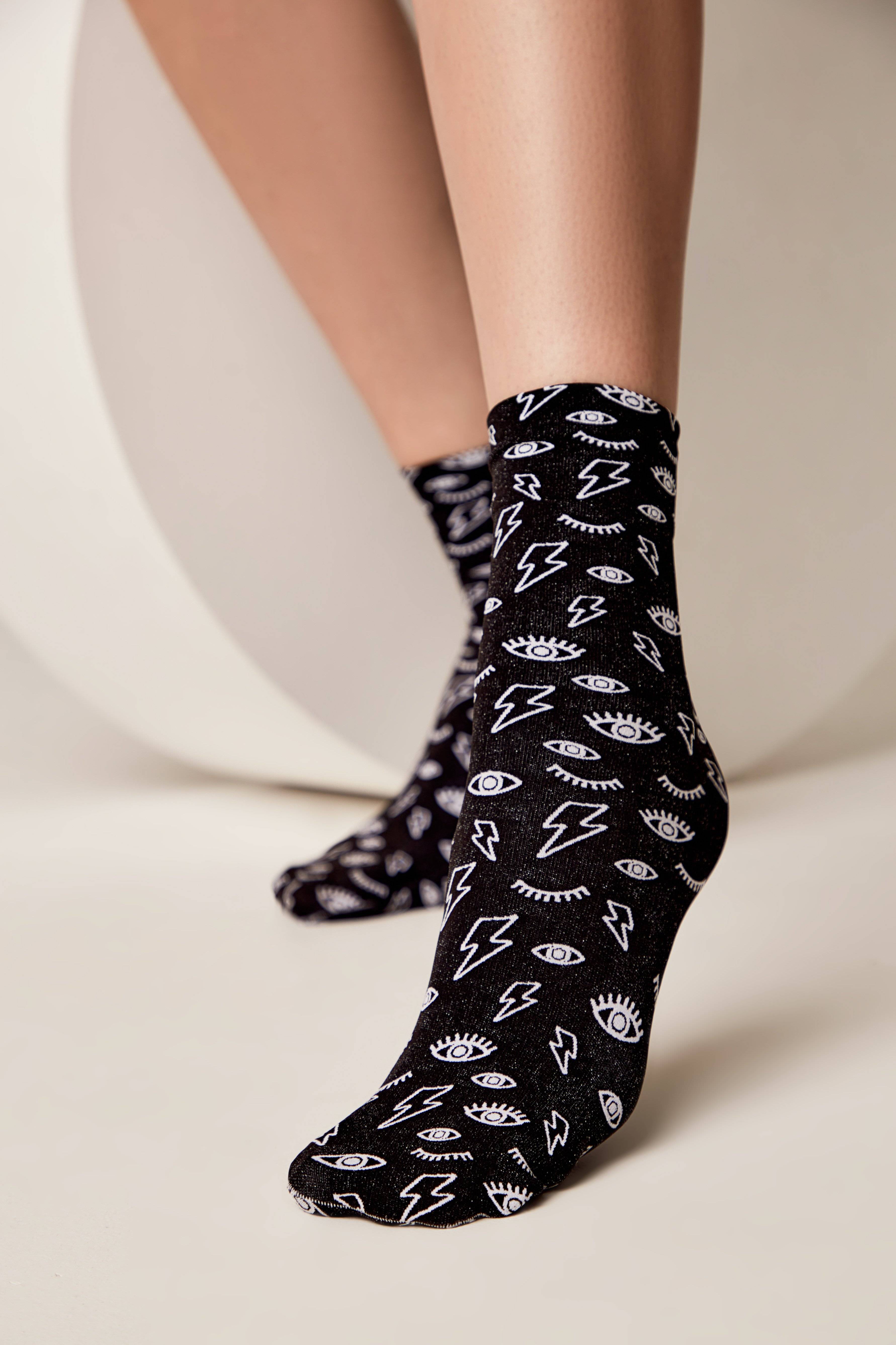 Socks Conte Fantasy - Eyes&amp;Moon