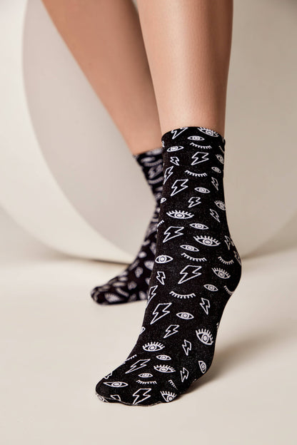 Socks Conte Fantasy - Eyes&amp;Moon