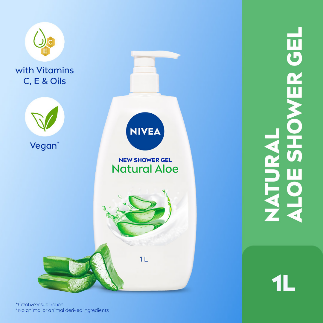 Nivea Natural Aloe Enriched Body Wash