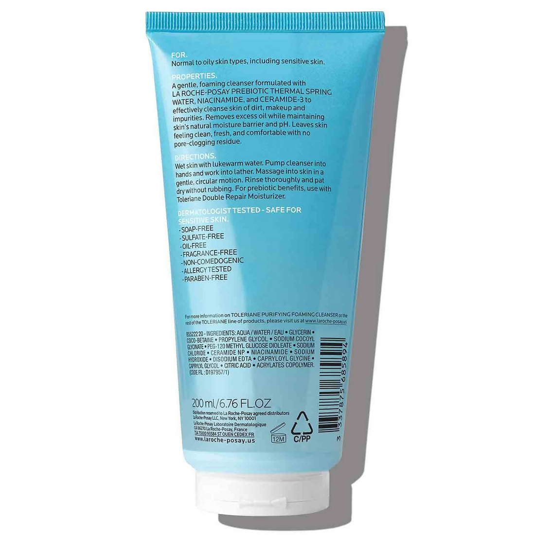 La Roche-Posay Toleriane Face Wash