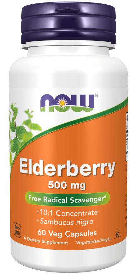 Elderberry 500mg by Country Life Natural Foods