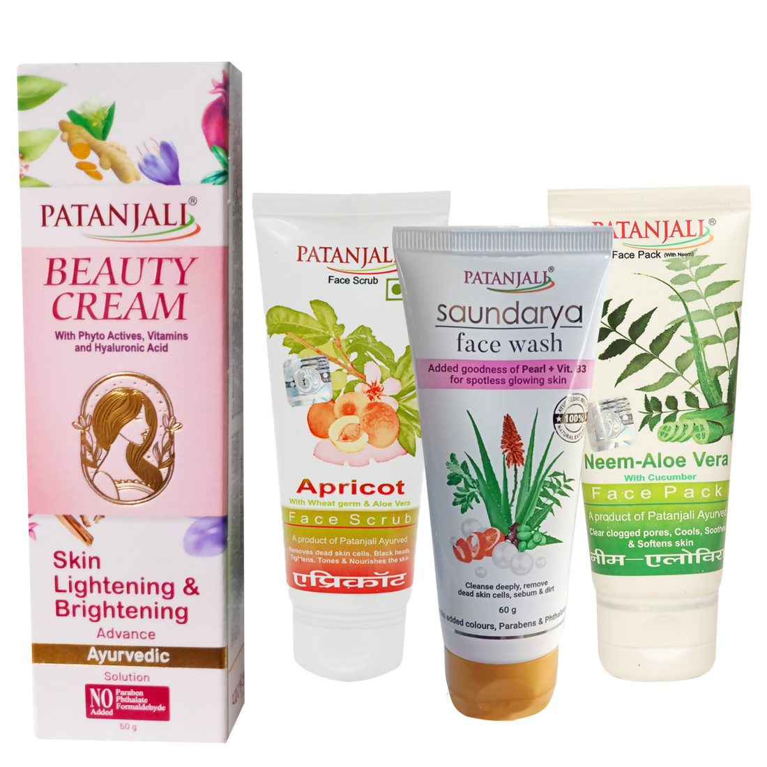 Patanjali Skincare Combo (4-in-1 Set)