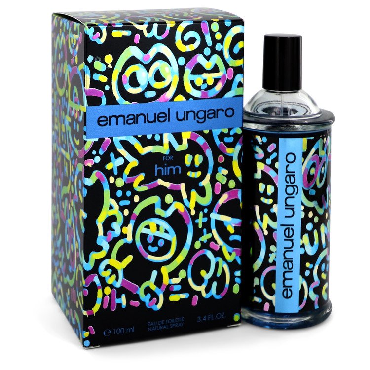 Emanuel Ungaro For Him by Ungaro Eau De Toilette Spray 3.4 oz for Men 