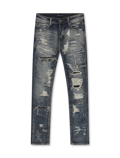Embellish Randall Skinny Jeans - Vintage Distress by Denim Exchange