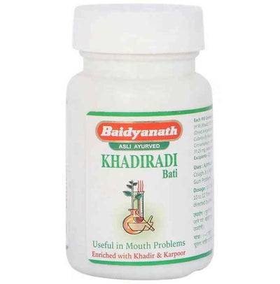 Baidyanath Jhansi Khadiradi Bati