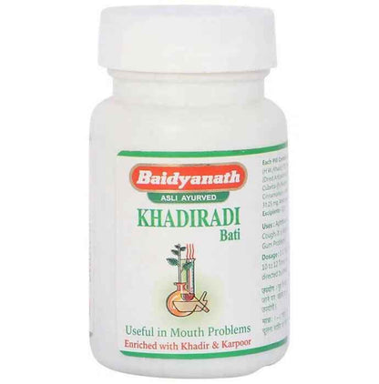 Baidyanath Jhansi Khadiradi Bati