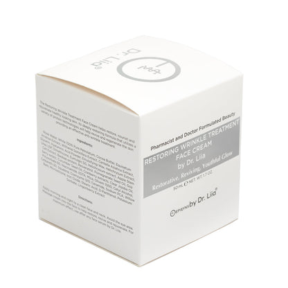 Restoring Wrinkle Treatment Face Cream – Vegan, Hypoallergenic, Gluten-Free Anti-Aging Formula by EpiLynx