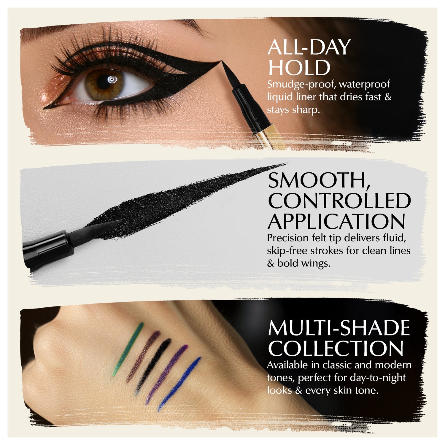 Waterproof Liquid Eyeliner Pen – Vegan, Gluten-Free, Smudge-Proof Precision in Matte &amp; Shimmer Shades by EpiLynx