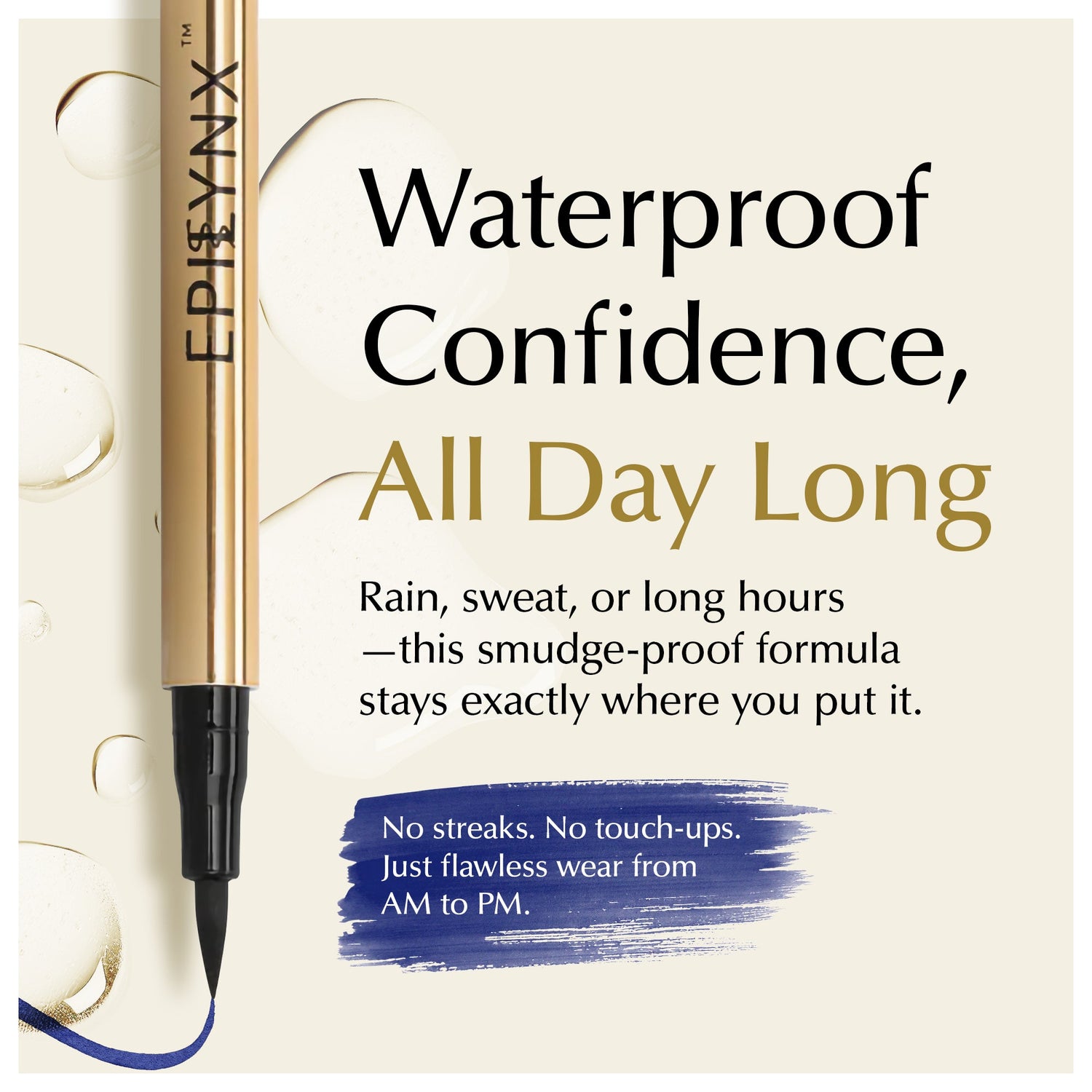 Waterproof Liquid Eyeliner Pen – Vegan, Gluten-Free, Smudge-Proof Precision in Matte &amp; Shimmer Shades by EpiLynx