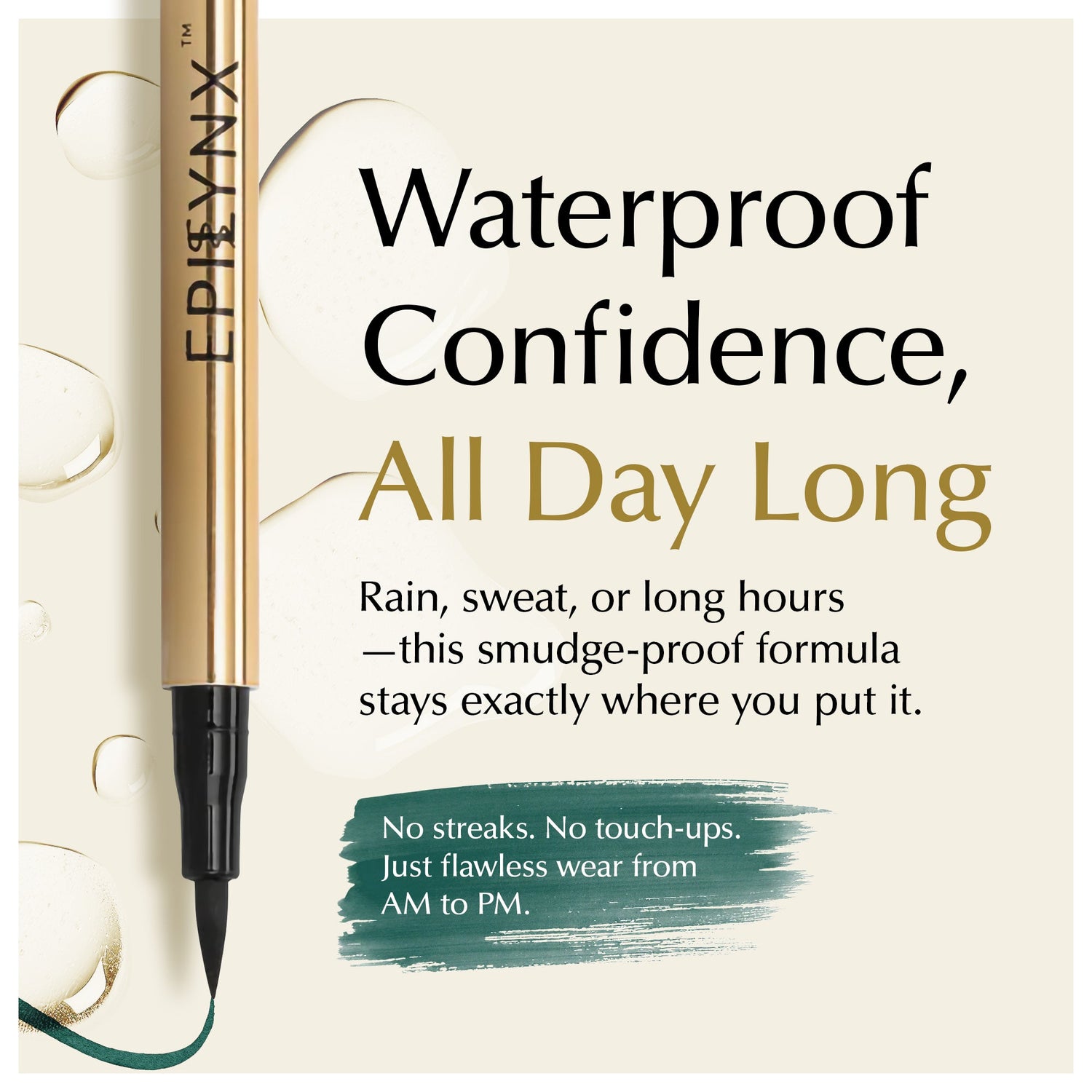 Waterproof Liquid Eyeliner Pen – Vegan, Gluten-Free, Smudge-Proof Precision in Matte &amp; Shimmer Shades by EpiLynx