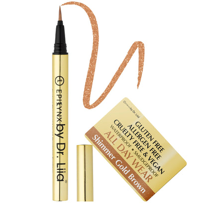 Waterproof Liquid Eyeliner Pen – Vegan, Gluten-Free, Smudge-Proof Precision in Matte &amp; Shimmer Shades 
