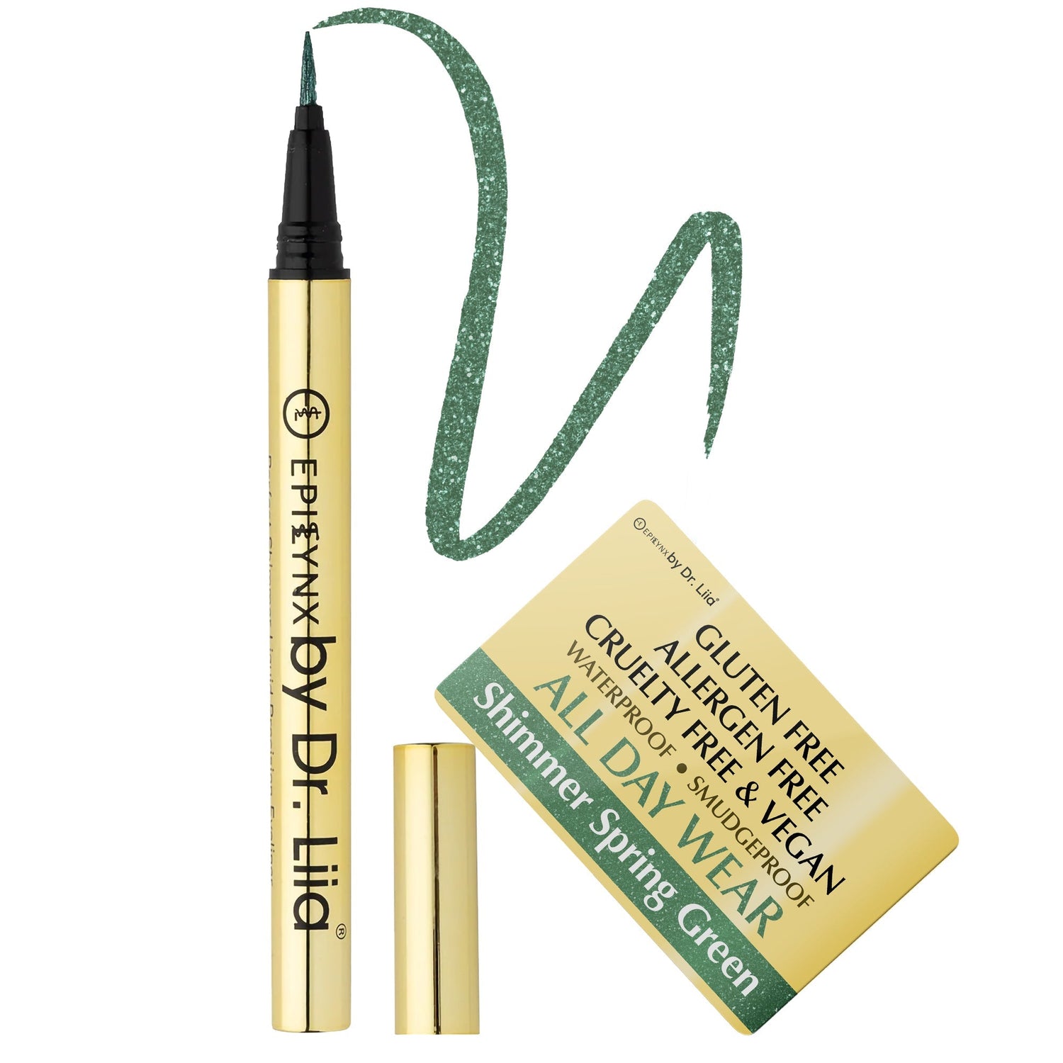 Waterproof Liquid Eyeliner Pen – Vegan, Gluten-Free, Smudge-Proof Precision in Matte &amp; Shimmer Shades 