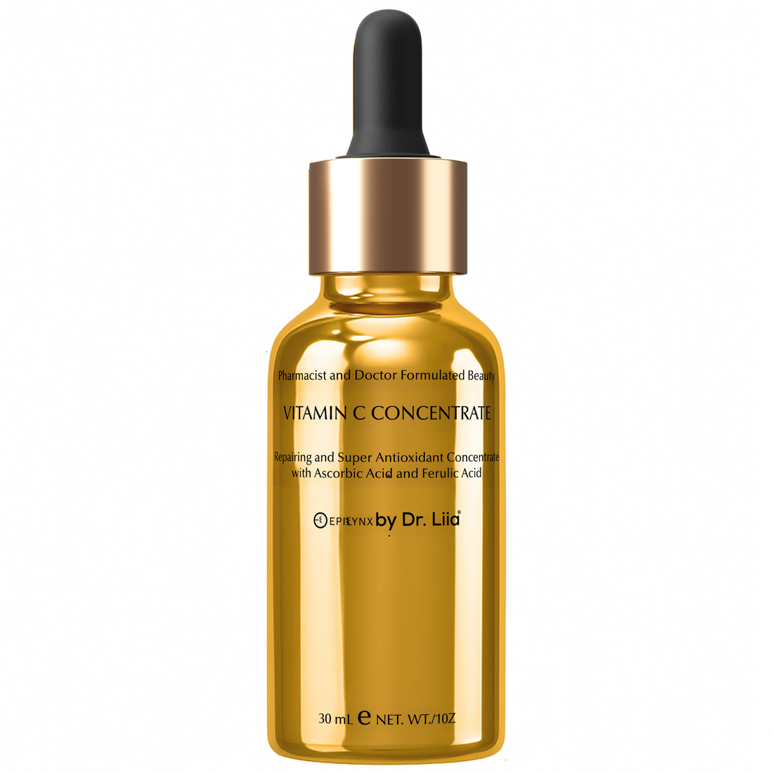 Brightening Vitamin C Glow Serum for Sensitive &amp; Dry Skin – Vegan, Gluten-Free, Anti-Aging, Fragrance-Free by EpiLynx