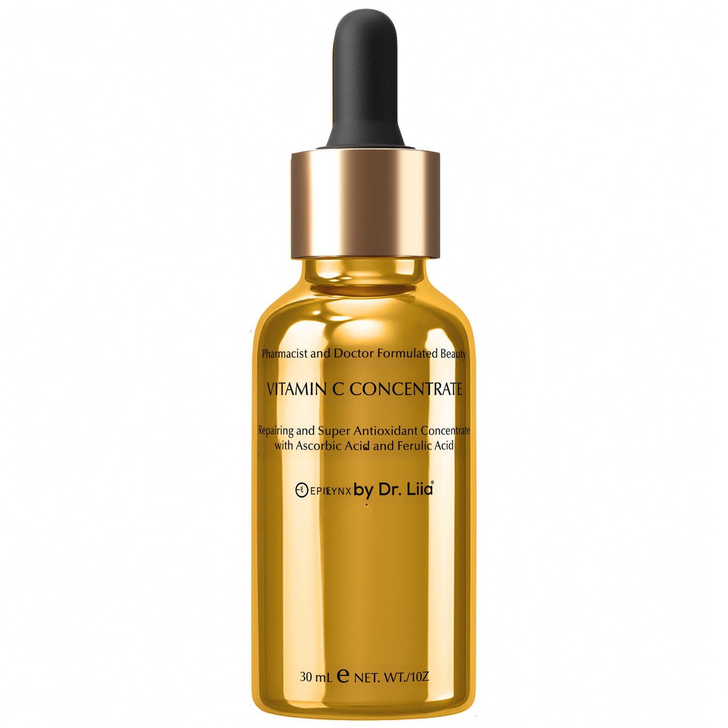 Brightening Vitamin C Glow Serum for Sensitive &amp; Dry Skin – Vegan, Gluten-Free, Anti-Aging, Fragrance-Free by EpiLynx