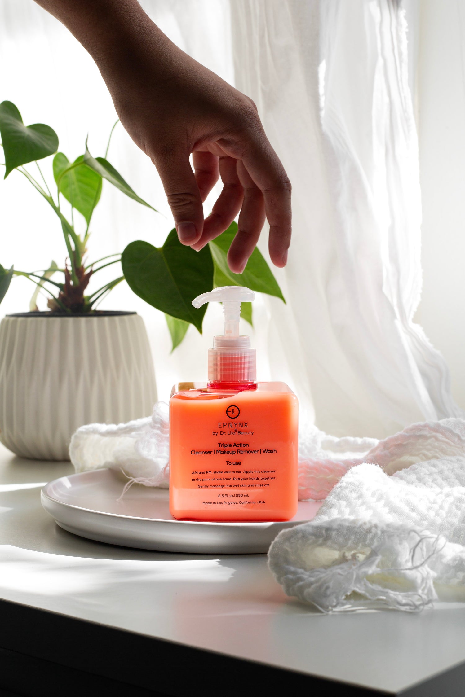 Gentle Hydrating Facial Cleanser – Aloe, Cucumber &amp; Antioxidants (Nut-Free, Gluten-Free, Vegan) by EpiLynx