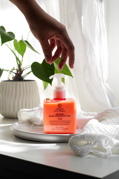 Gentle Hydrating Facial Cleanser – Aloe, Cucumber &amp; Antioxidants (Nut-Free, Gluten-Free, Vegan) by EpiLynx