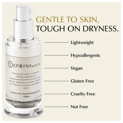 Lightweight Face Moisturizer for Sensitive &amp; Dry Skin – Calming &amp; Hydrating by EpiLynx