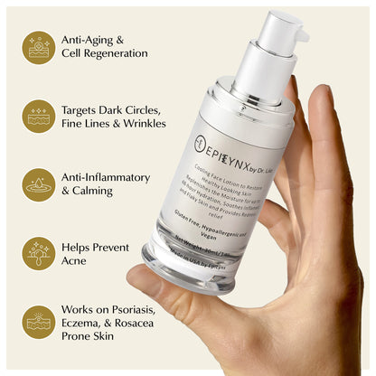 Lightweight Face Moisturizer for Sensitive &amp; Dry Skin – Calming &amp; Hydrating by EpiLynx