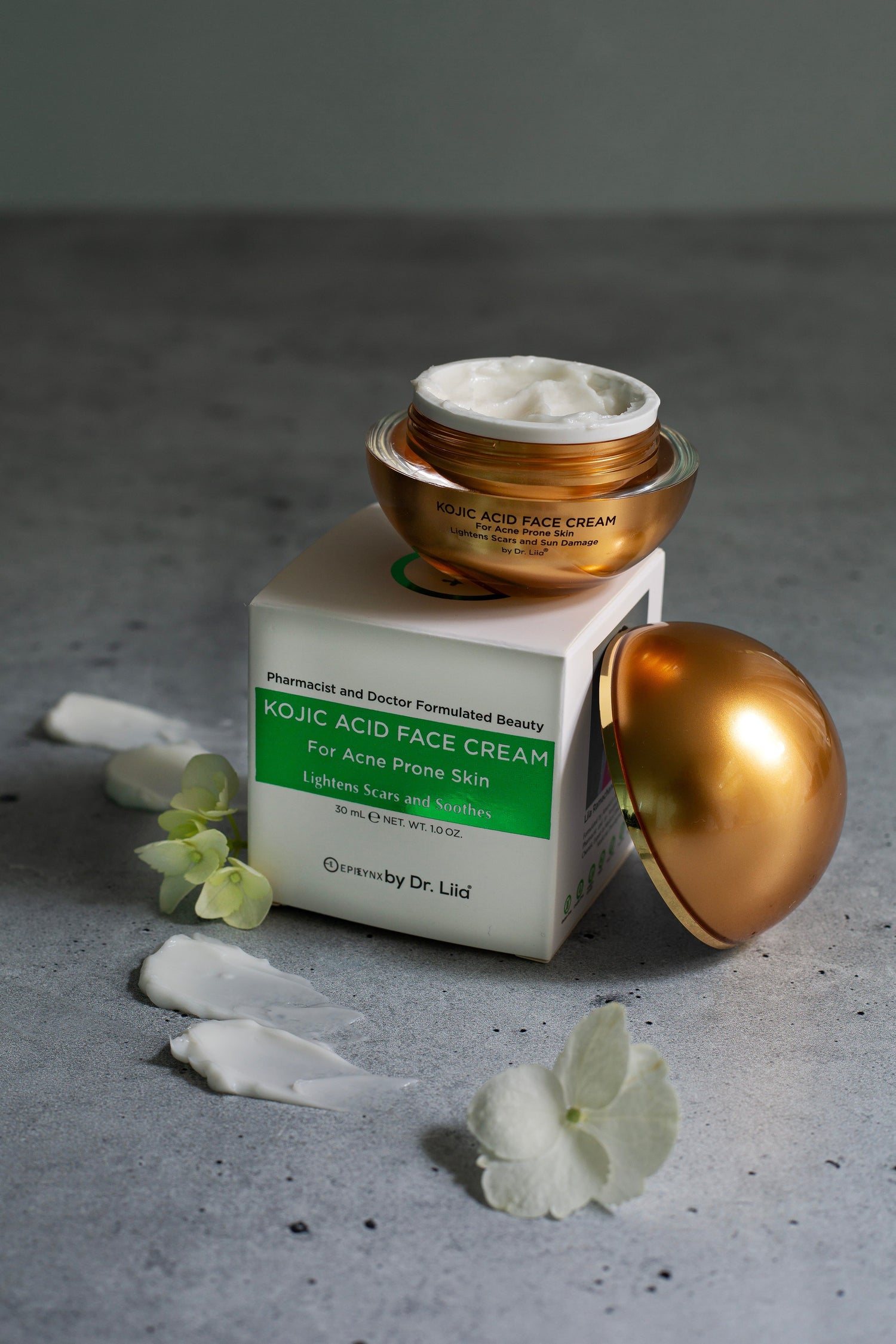 Kojic Acid Brightening Face Cream – Vegan, Gluten-Free &amp; Acne-Prone Skin Friendly  DestGlow