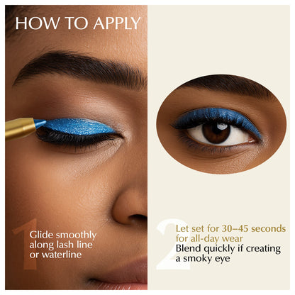 Soft-Glide Kajal Eyeliner Pen – Smudge-Resistant, Comfortable Wear for Sensitive Eyes by EpiLynx
