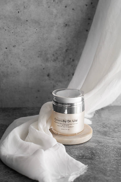 Wrinkle Repair Retinol Night Cream – Vegan, Gluten-Free, Regenerating Anti-Aging Moisturizer by EpiLynx