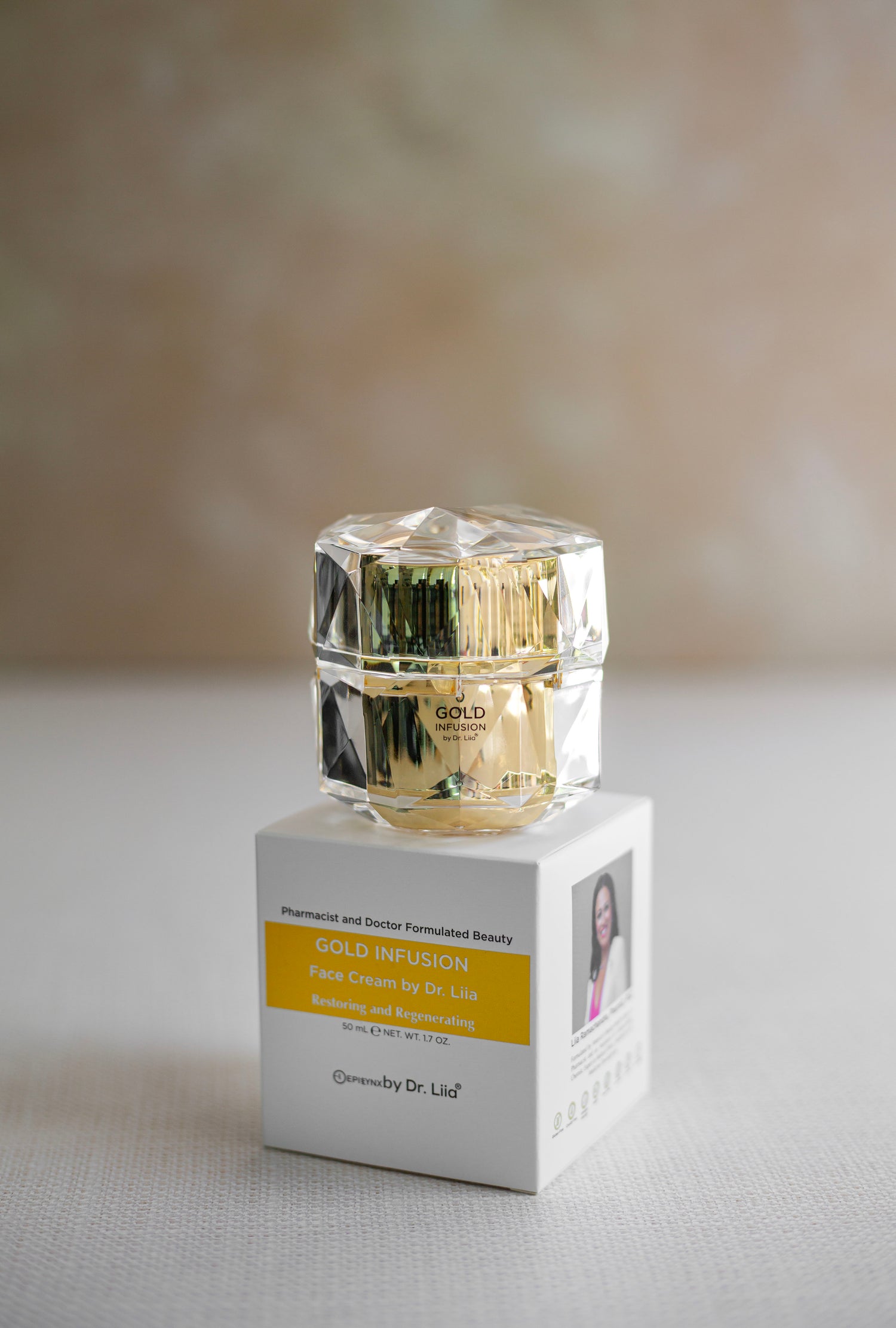 Anti-Aging Gold Infusion Face Cream – Vegan &amp; Gluten-Free by EpiLynx