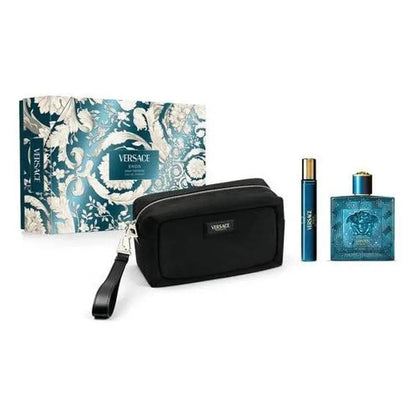 Eros By Versace For Men 3Pcs Set EDT Spray by perfumesandrea