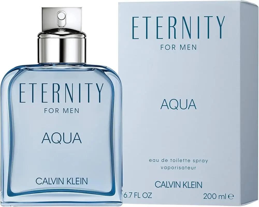 Eternity Aqua By Calvin Klein For Men 6.7oz EDT Spray by perfumesandrea