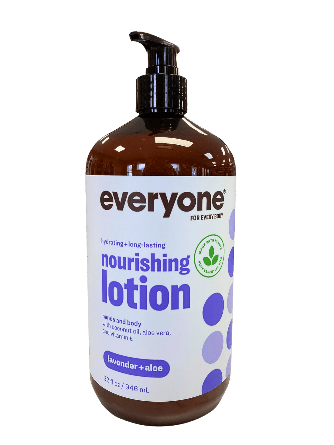 Lotion, Everyone Nourishing, Lavender Aloe, 32oz by Country Life Natural Foods