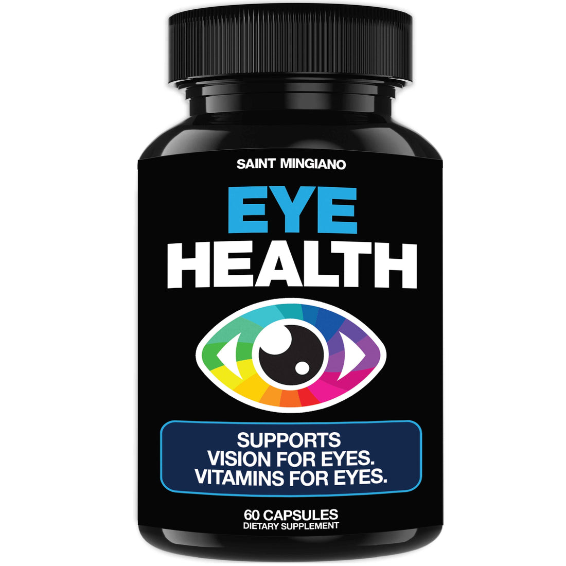 Eye Health &amp; Vision Vitamins Supplement 60 Capsules