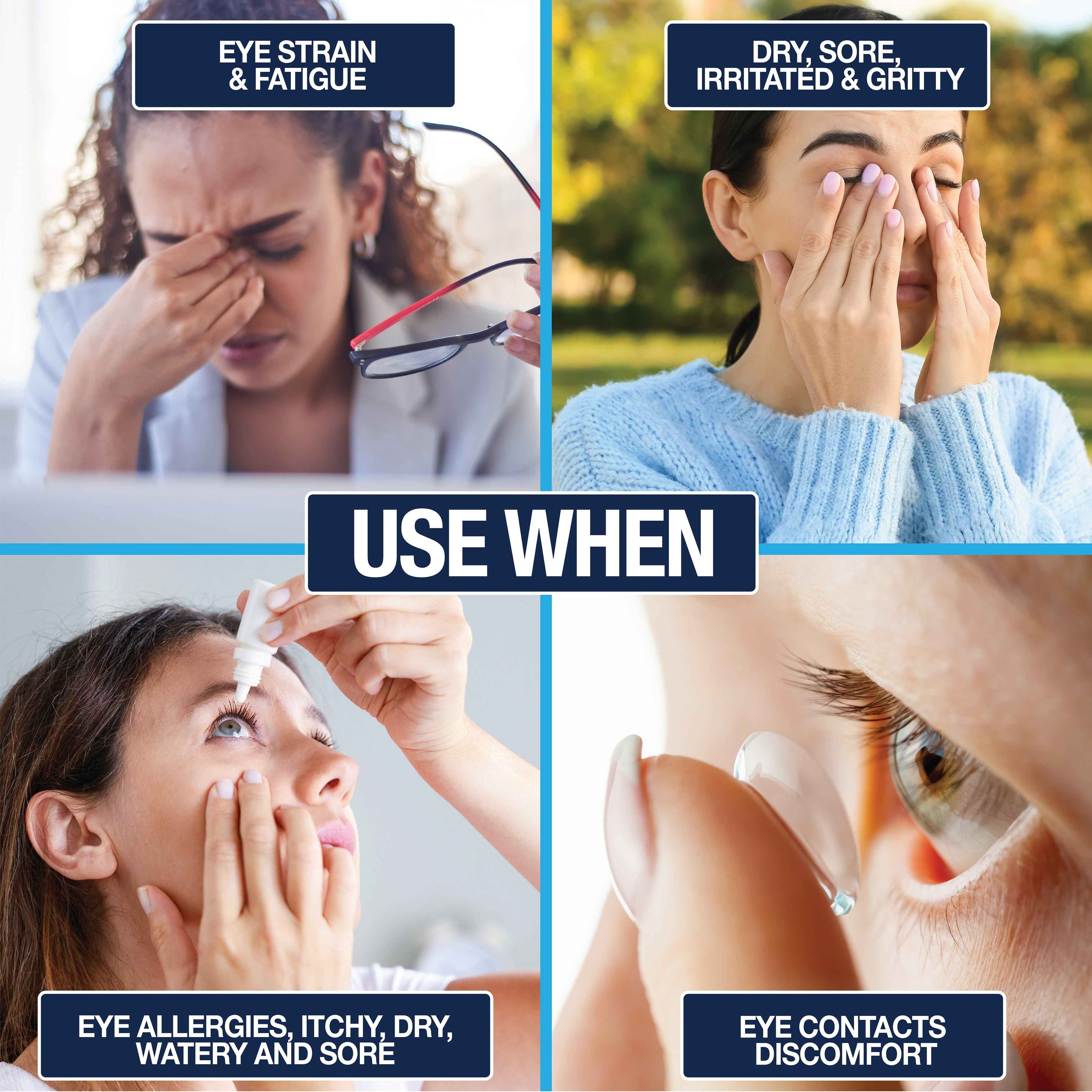 Eye Health &amp; Vision Vitamins Supplement 60 Capsules