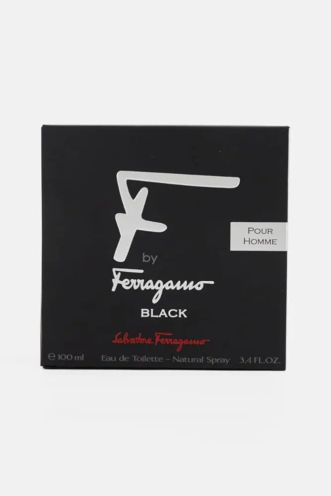 F Black By Salvatore Ferragamo For Men 3.4oz EDT Spray by perfumesandrea